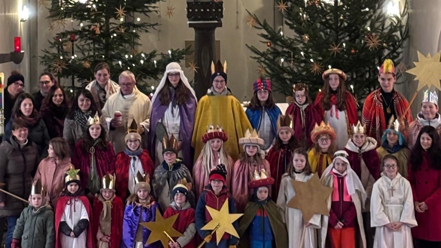 die Sternsinger aus dem Biebertal