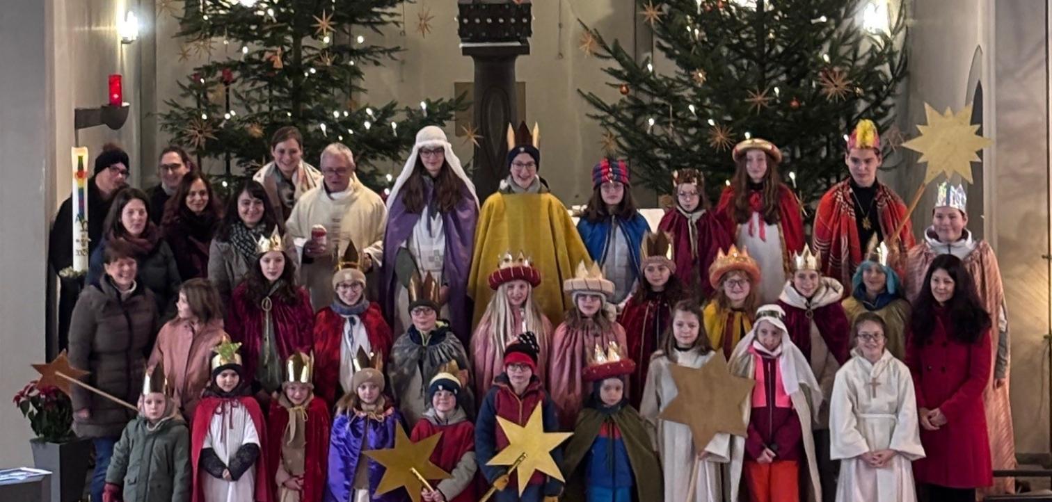 die Sternsinger aus dem Biebertal