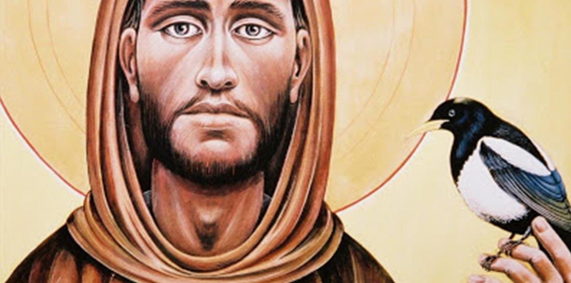 ökum. Muscal von Kindern zu Franz von Assisi