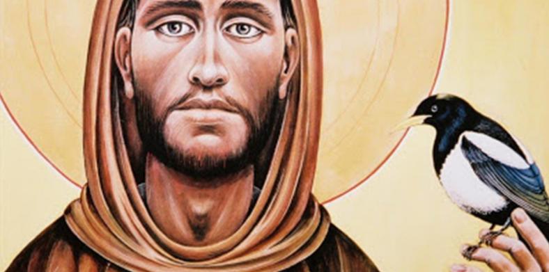 ökum. Muscal von Kindern zu Franz von Assisi