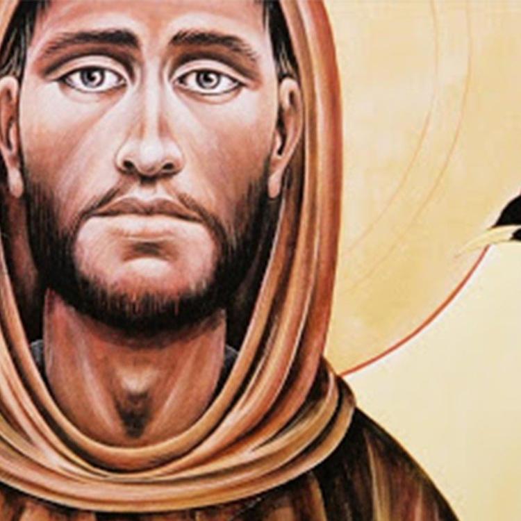 ökum. Muscal von Kindern zu Franz von Assisi