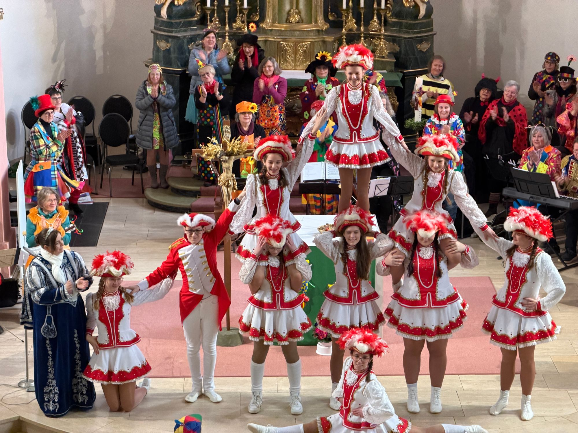 sicherlich ein Höhepunkt. Die Tanzeinlage der Showtanzgruppe des KVS (c) Josef Karl sicherlich ein Höhepunkt. Die Tanzeinlage der Showtanzgruppe des KVS